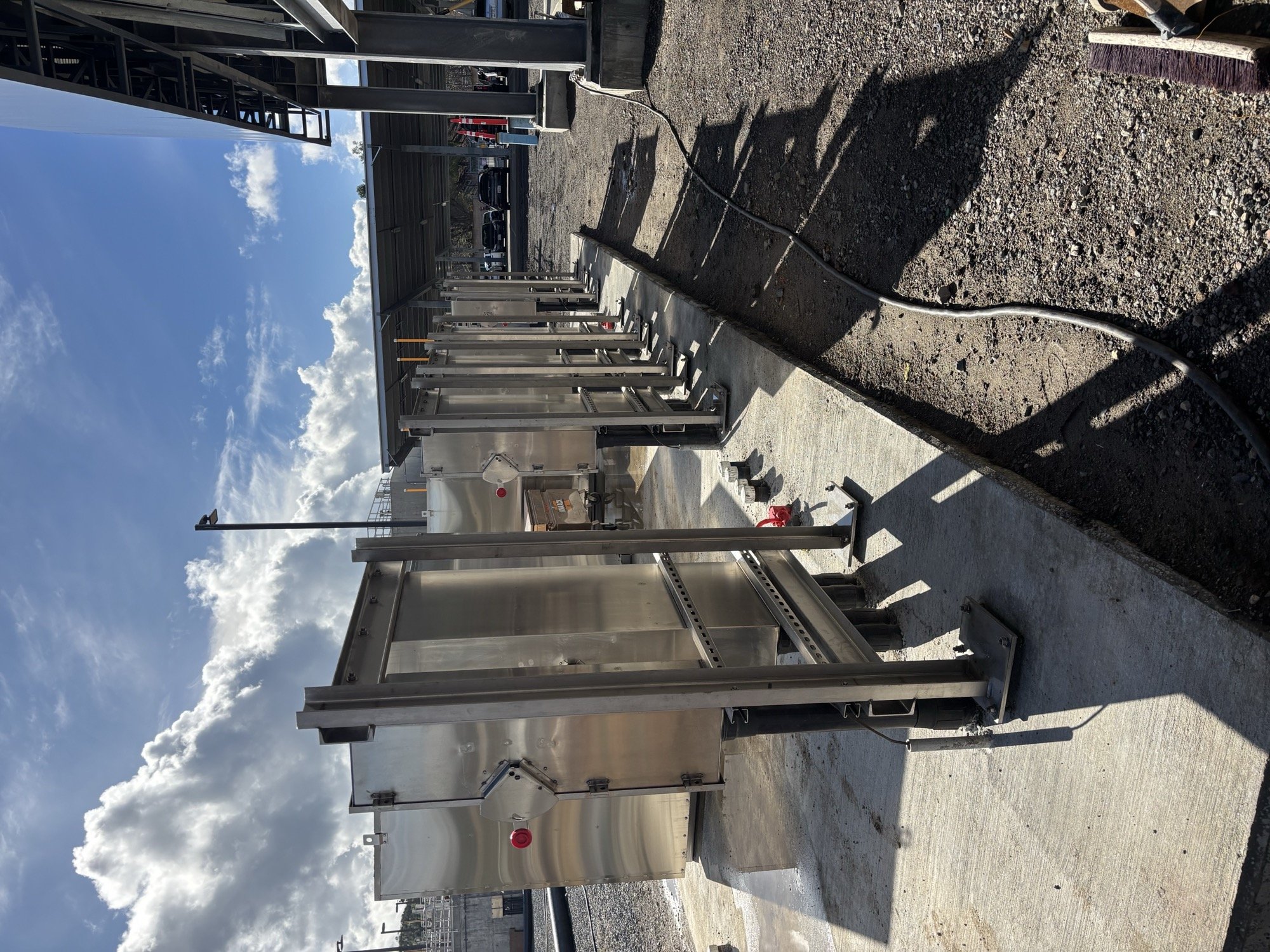 Stainless industrial equipment fabricated by Jones